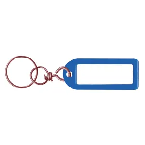 TARGHETTA PORTACHIAVI mm 63 x 16 - con givolare cf.200 pz