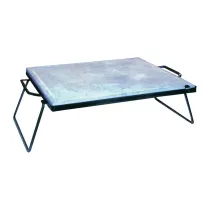 PIETRA OLLARE C/TELAIO E GAMBE PIEGHEV 40X30 CM
