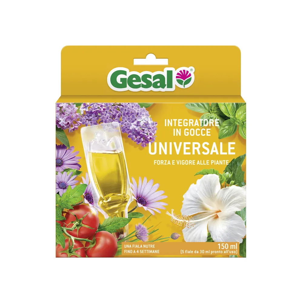GESAL INTEGRATORE GOCCE UNIVERSALE 5 PZ DA 30 ML (12