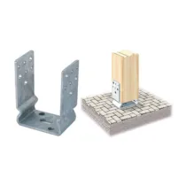 PIASTRA 791 SUPPORTO ANCOR U ZINC FUOCO 60X 71 MM