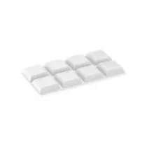 PARACOLPO ADESIVO INOFIX 16X16 MM 8 PZ BIANCO (20