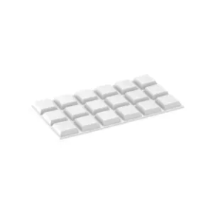 PARACOLPO ADESIVO INOFIX 12X12 MM 18 PZ BIANC0 (20