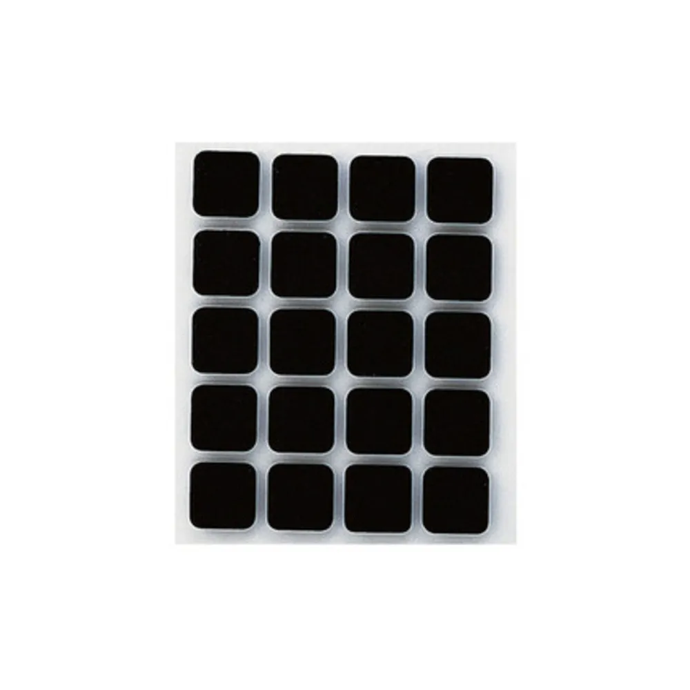 SPUGNA ANTISCIVOLO ADESIVA INOFIX 17X17MM CF 20 PZ (22