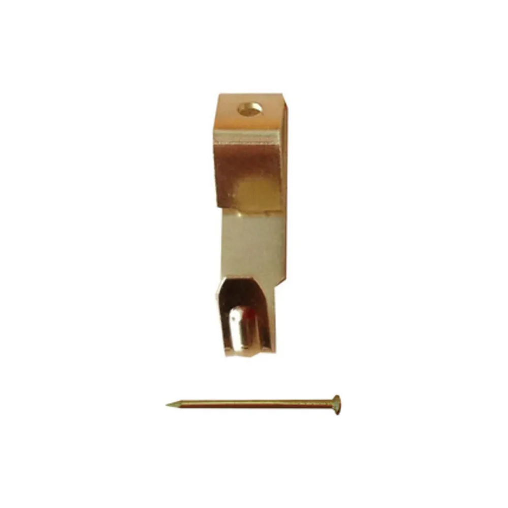 GANCIO P/QUADRO X N. 1 ACC OTTON C/SPILLO 10 PZ (15