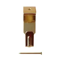 GANCIO P/QUADRO X N. 2 ACC OTTON C/SPILLO 10 PZ (15