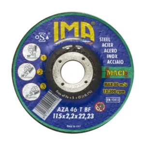 IMA DISCO P/FERRO TAGLIO E SBAVO D 115X2