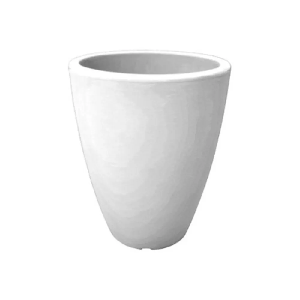 VASO ADONE ROUND D 30XH38CM BIANCO VASO ADONE ROUND D 30XH38CM BIANCO
