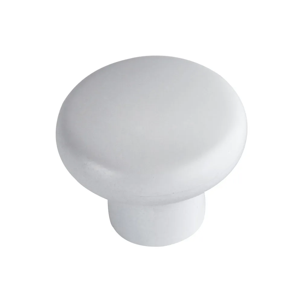 BL POMOLO IN RESINA 24 PP D 24 MM BIANCO 2 PZ (5 BL POMOLO IN RESINA 24 PP D 24 MM BIANCO 2 PZ (5