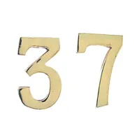 NUMERO CIVICO 8 IN OTTONE 100 MM (10