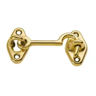 GANCIO FERMAFINESTRA OTTONE LUCIDO  60 MM** (25