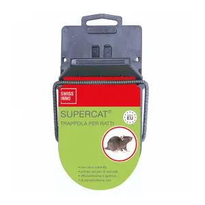 TRAPPOLA P/RATTI C/ESCA SUPERCAT 1 PZ (4