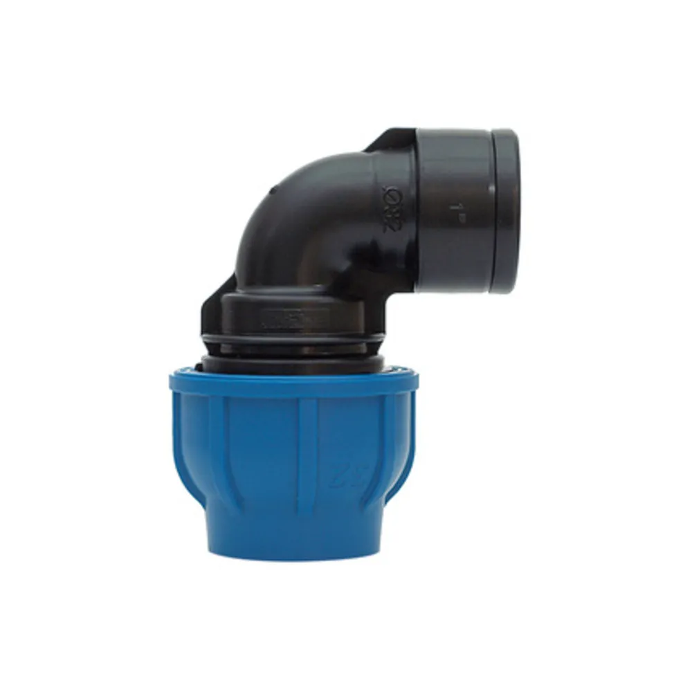 RACCORDO POLIPROP GOMITO F D 32 MM X 1* (10