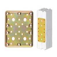 PIASTRA 776 DIRITTA ACCIAIO TROPIC 100X 80 MM (25