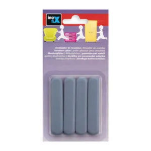 SCIVOLO ADESIVO P/MOBILI INOFIX 75X16 MM 4 PZ (10