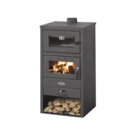 STUFA LEGNA C/FORNO 12 KW BLIST BR