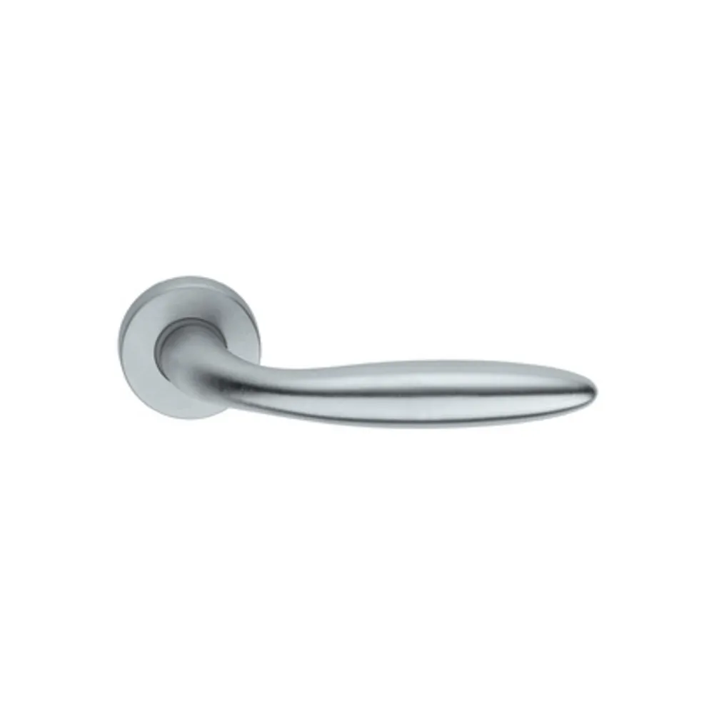 MANIGLIA ZAMA NEW SOFT C/BOCCHETTA CROM SATIN