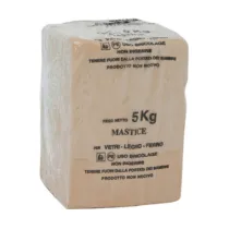 MASTICE P/VETRI BIANCO DA 5 KG (20