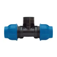 RACCORDO POLIPROP TEE F D 32 X 1 X 32 MM* (10