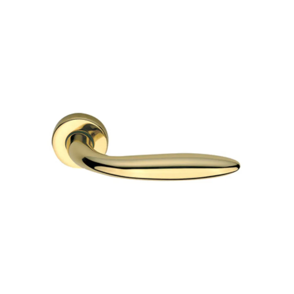 MANIGLIA ZAMA NEW SOFT C/BOCCHET INOXBRASS ORO