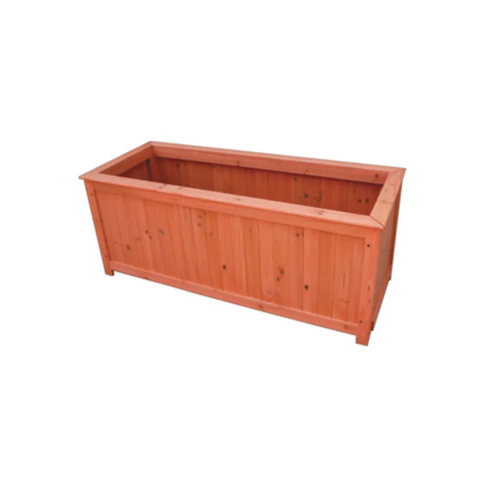 CASSETTA P/PIANTA IN LEGNO CM. 90X45X45 (2