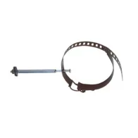 COLLARE P/TUBO DI STUFA D 8/14 CM NERO (25