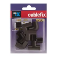 GIUNTO P/CANALINA INOFIX CF 10 PZ MARRONE