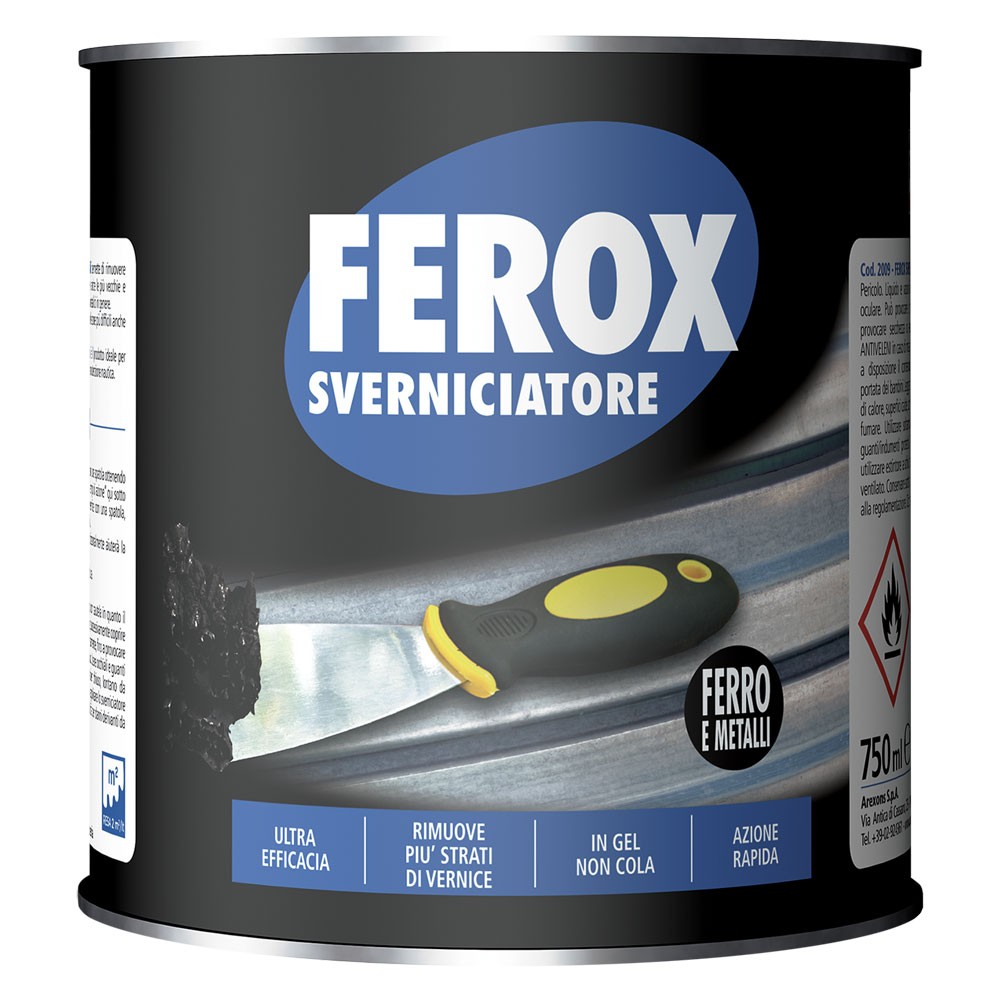FEROX SVERNICIATORE FERRO E METALLI ml 750