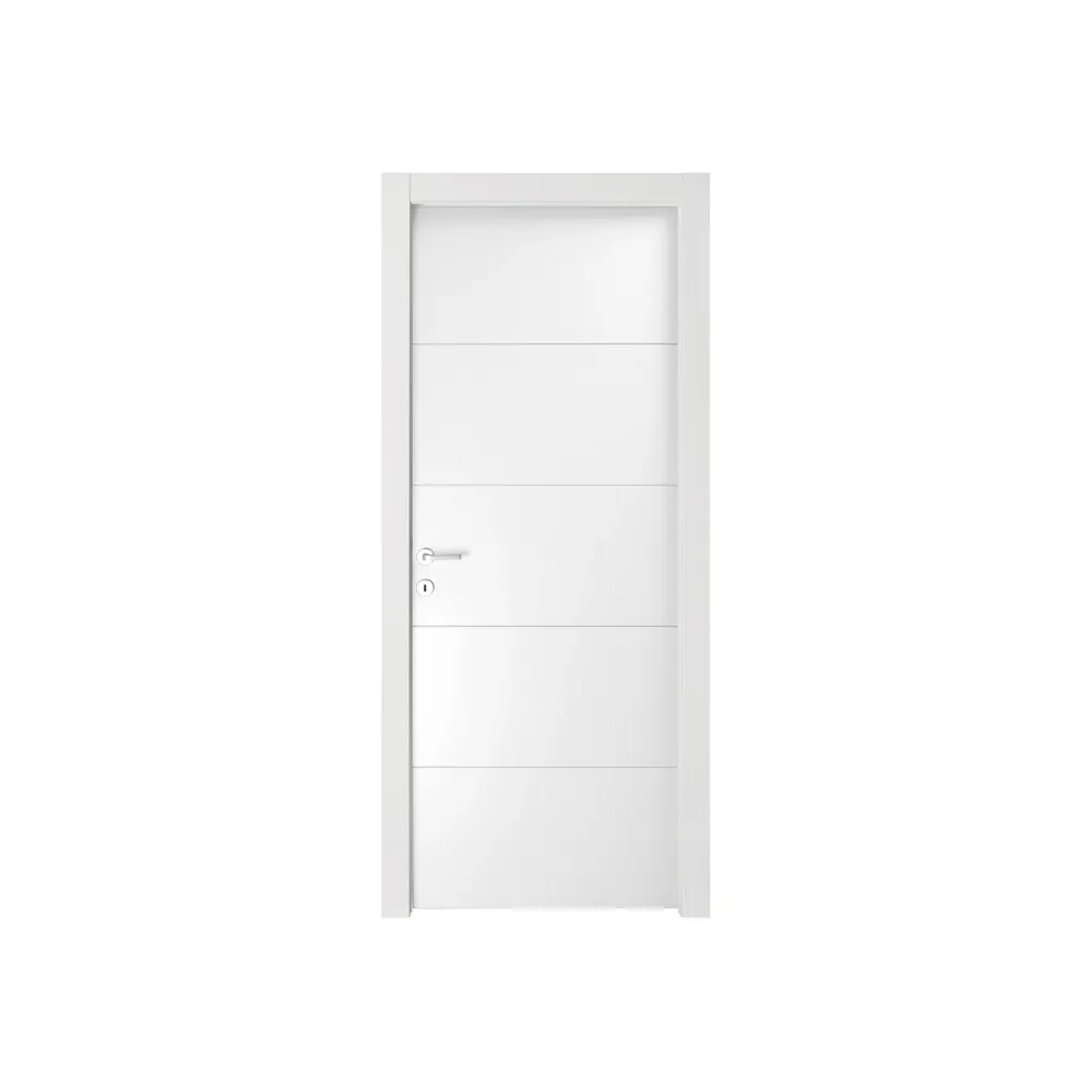PORTA RIGHE 80X210 CM LACCATO BIANCO