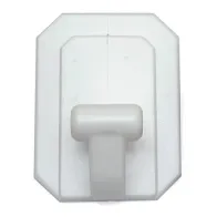 GANCIO ADESIVO GIGANTE PLASTICA 60X80 MM BIANCO (25