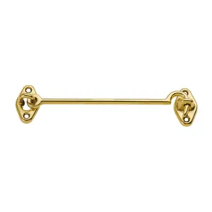 GANCIO FERMAFINESTRA OTTONE LUCIDO 160 MM (12