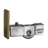 CARRELLO P/BINARIO ACCIAIO AD H P/CRISTALLO* (100