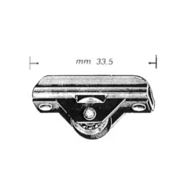 OMGE  451 CARRELLO A 1 RUOTA P/CRISTALLO* (100