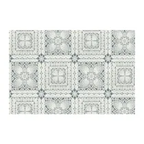 TOVAGLIATO MERLETTO DIS. 09 H 140 CM BIANCO (20