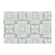 TOVAGLIATO MERLETTO DIS. 09 H 140 CM BIANCO (20