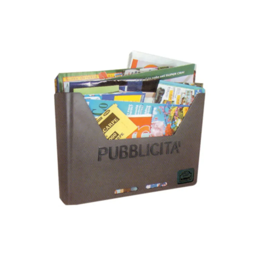 PORTA PUBBLICITA ALUBOX CAROSELLO GRIGIO GHISA