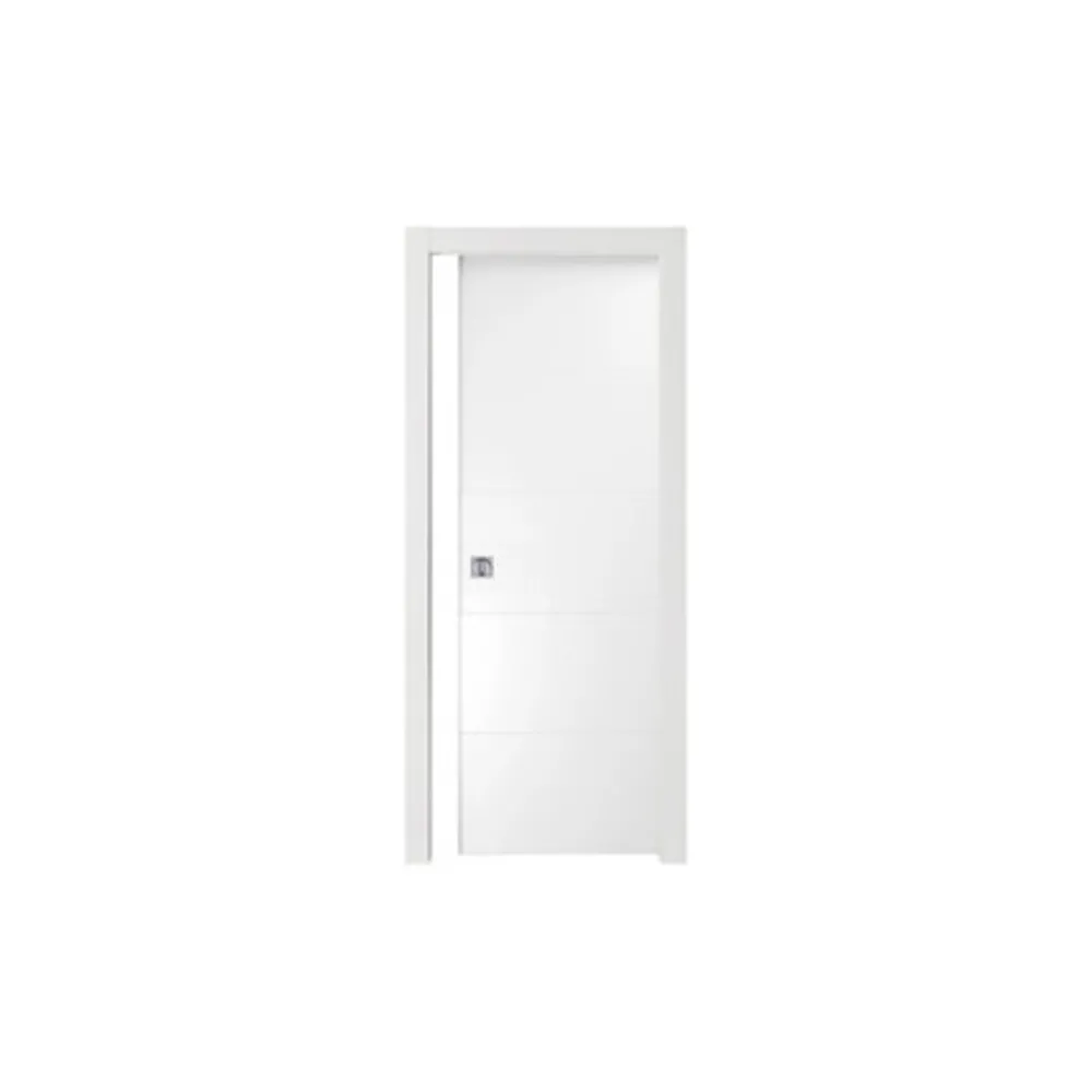 PORTA RIGHE SCORREVOLE 80X210 CM LACCATO BIANCO