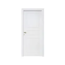 PORTA BUGNA 70X210 CM LACCATO BIANCO