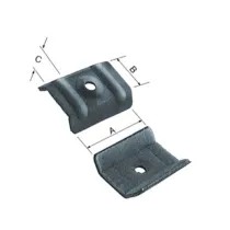 CAPPELLOTTO P/COIBENTATI ROSSO SIENA 46X22X14 MM (100