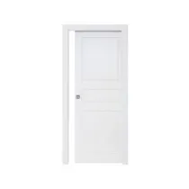 PORTA BUGNA SCORREVOLE 80X210 CM LACCATO BIANCO