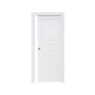 PORTA BUGNA SCORREVOLE 80X210 CM LACCATO BIANCO