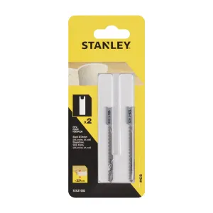 PIRANHA STANLEY STA21002 (X21043) 2 LAME LEGNO RETT.T/FINE ATT AD U