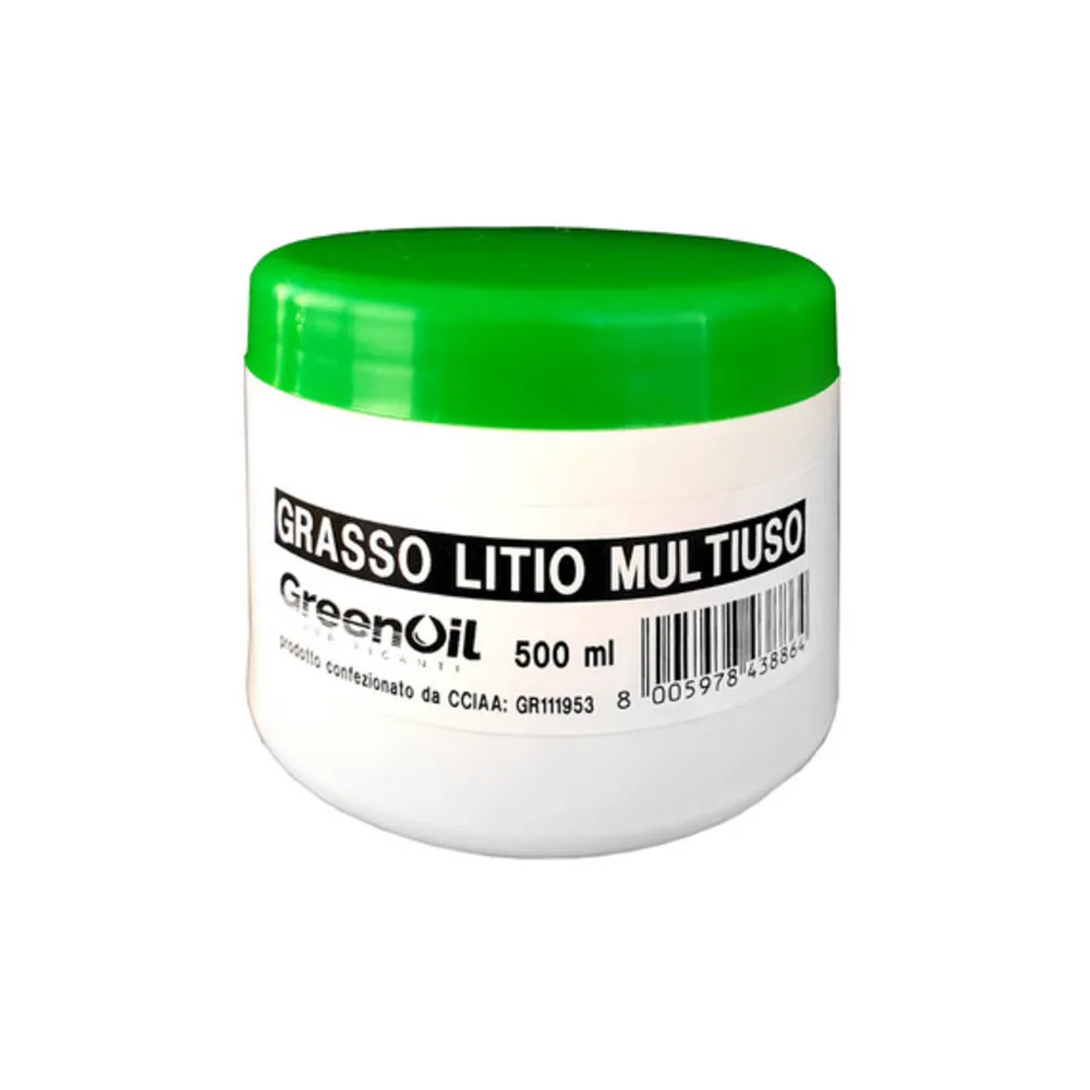 GRASSO AL LITIO UNIVERSALE DA 500 ML GRASSO AL LITIO UNIVERSALE DA 500 ML