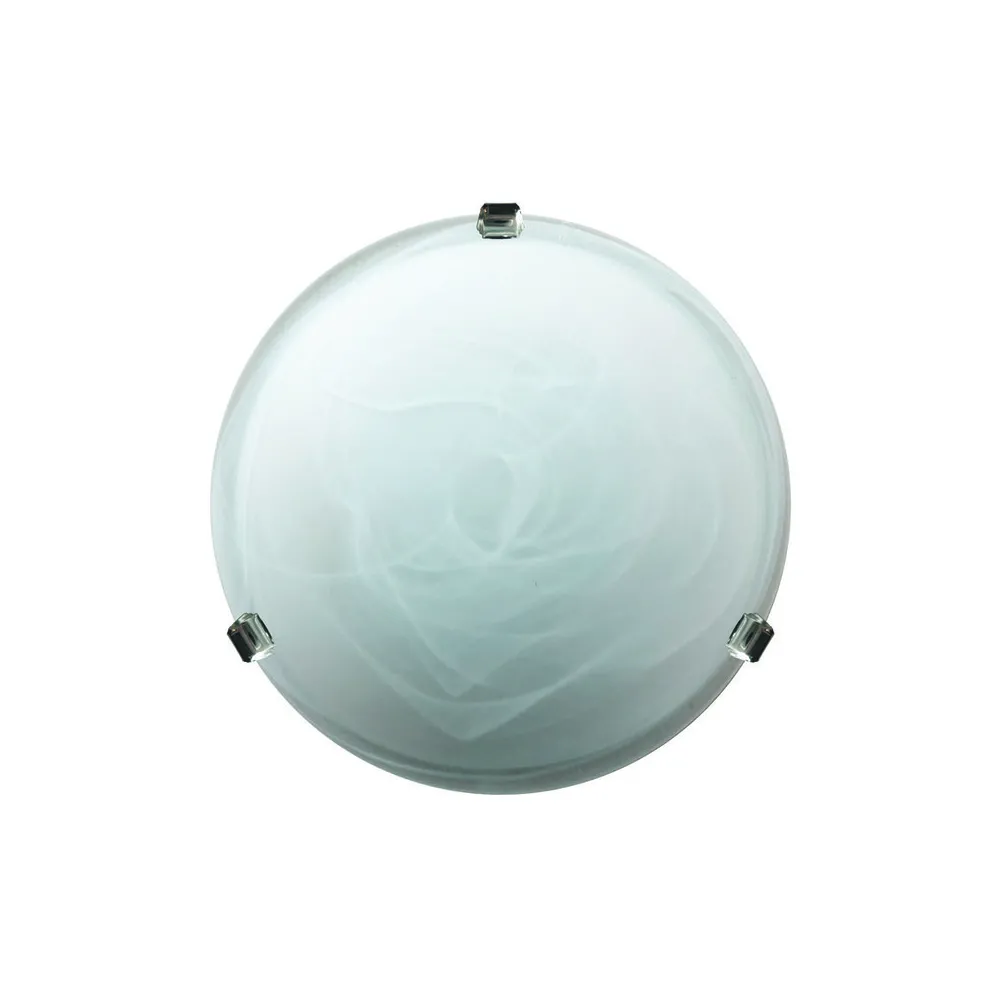 PLAFONIERA DUNA ALABASTRO BIANCO D 40 CM (5