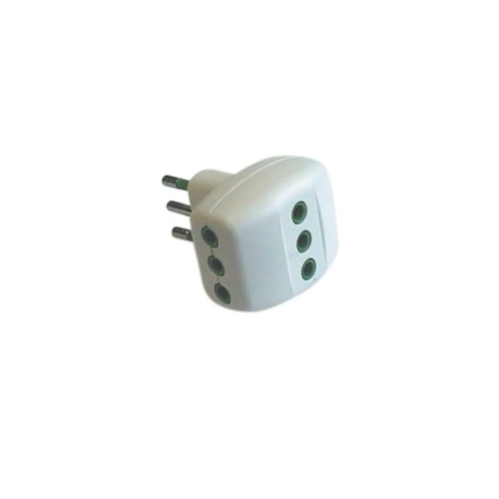 FME 87.200 BL ADATTATATORE 10A 2P+T FME 87.200 BL ADATTATATORE 10A 2P+T