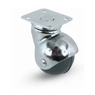 RUOTA MOBILE D 50 MM GOMMA A CUFFIA 165 PIAS GIR* (12