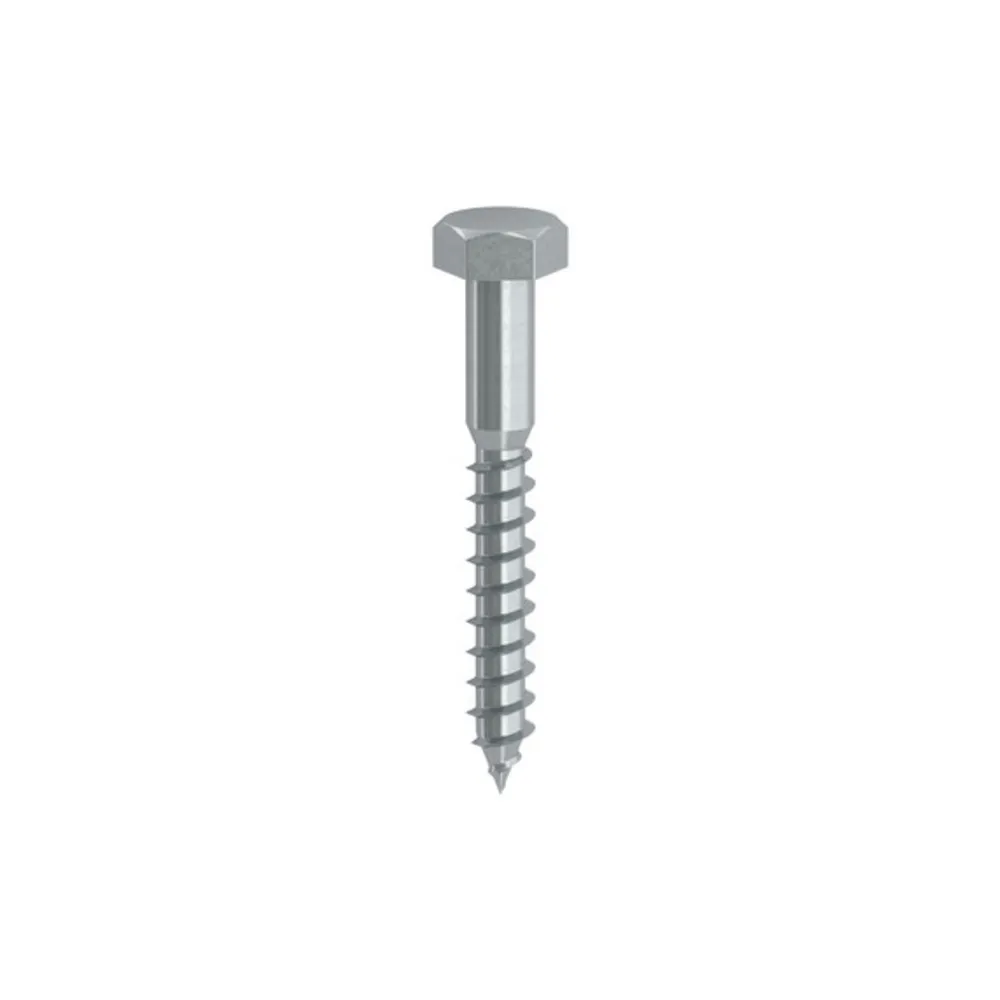 TIRAFONDO TE 8X 80MM ZINCATO (100 TIRAFONDO TE 8X 80MM ZINCATO (100