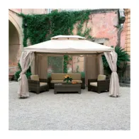 GAZEBO IN ALLUMINIO SAHARA 300X400CM ECR
