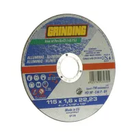 GRINDING DISCO P/ALLUMINIO PIANO 115X1