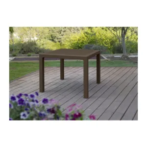 KETER TAVOLO MELODY  94X94XH74 CM BROWN
