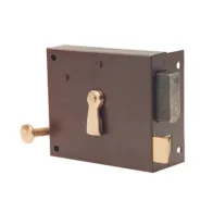 SERRATURA SCROCCO CATEN 2 MAND 175 DX  80X40 MM (2